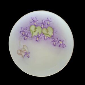 Vintage Haviland France BMW Hand Painted Decorative Plate